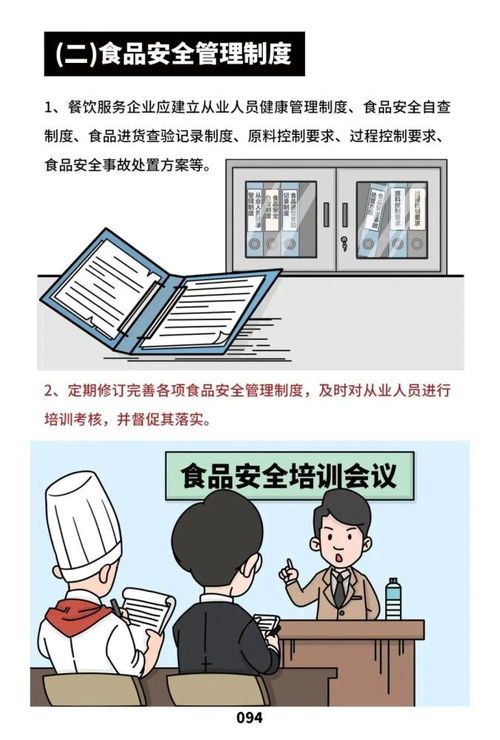 看漫畫 學(xué)知識(shí) 餐飲服務(wù)食品安全操作規(guī)范 來啦